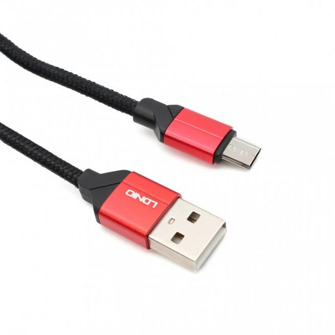 کابل تبدیل USB به MicroUSB الدینیو مدل LS391 طول 1 متر LDNIO LS-391 USB to Lightning Cable 1m